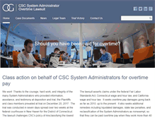 Tablet Screenshot of csclawsuit.com